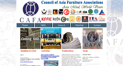 Desktop Screenshot of cafa-furniture.org